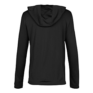 Additional Image 1 - a black hoodie with a white background