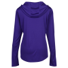 View Image 2 of 3 of Defender Performance Hooded T-Shirt - Ladies' - Screen