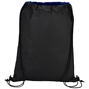 Additional Image 1 - a black backpack with straps