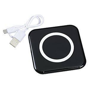 Additional Image 1 - a black square with a white circle on it