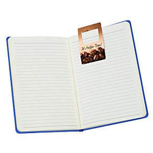 Additional Image 1 - a white book with a blue border