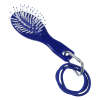 Additional Image 2 - a blue hair brush with a ring