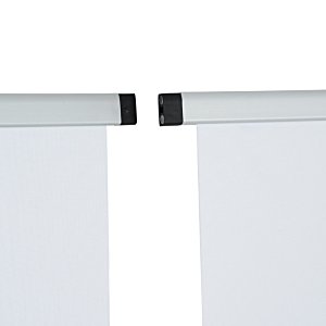 Additional Image 4 - a white screen with black ends