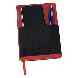 Additional Image 2 - a red and black notebook with a pen in it