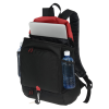 Additional Thumbnail Image 1 - a black backpack with a white paper and a blue bottle