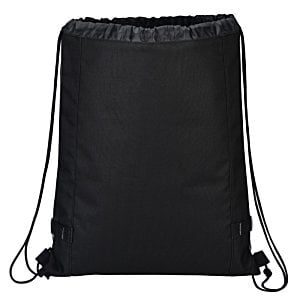 a black bag with string