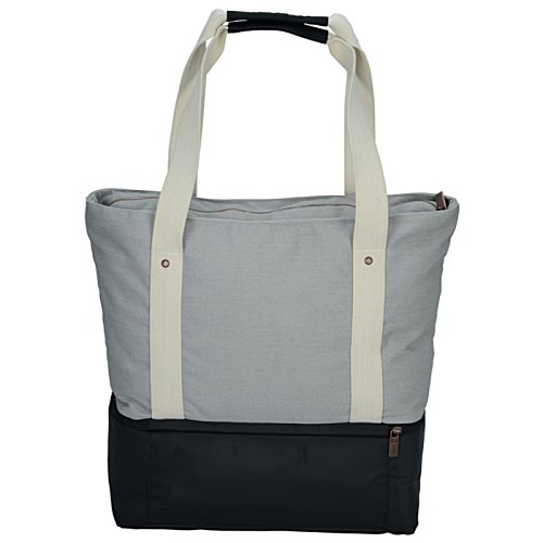 Additional Image 2 - a grey and black bag