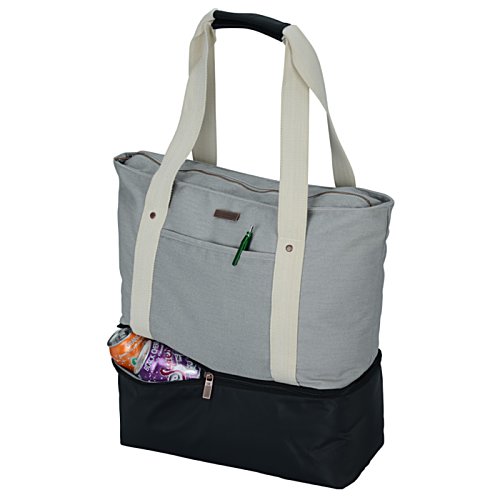 Additional Image 1 - a grey and black bag