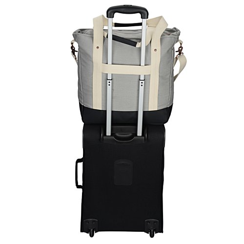 Additional Image 2 - a black and white luggage