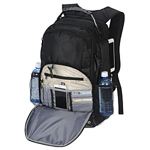 Additional Image 1 - a black backpack with a pocket