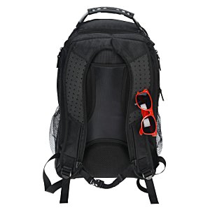 Additional Image 4 - a black backpack with straps