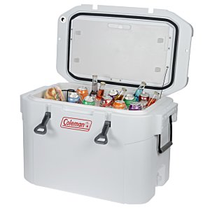 Additional Image 2 - a white cooler with a lid open