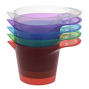 Additional Image 4 - a stack of colorful measuring cups