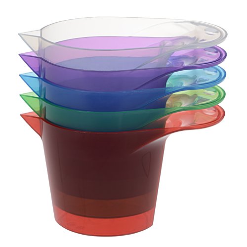 Additional Image 4 - a stack of colorful measuring cups