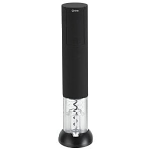 Additional Image 6 - a black and clear salt shaker
