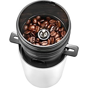 Additional Image 6 - a coffee grinder with beans inside