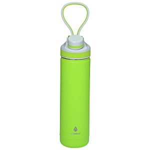 Additional Image 3 - a green water bottle with a white cap