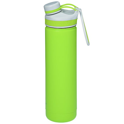 Additional Image 2 - a green and white water bottle