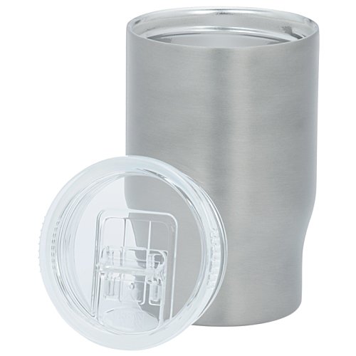 Additional Image 1 - a silver cup with a lid