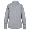 a grey sweater with a white background
