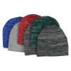 View Image 2 of 2 of Double Knit Melange Beanie - 24 hr
