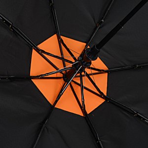 Additional Image 5 - a black and orange umbrella