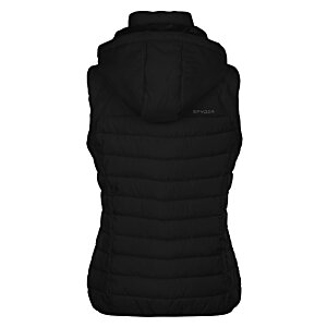 Additional Image 2 - a black vest with a hood
