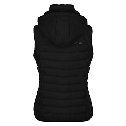 Additional Image 2 - a black vest with a hood