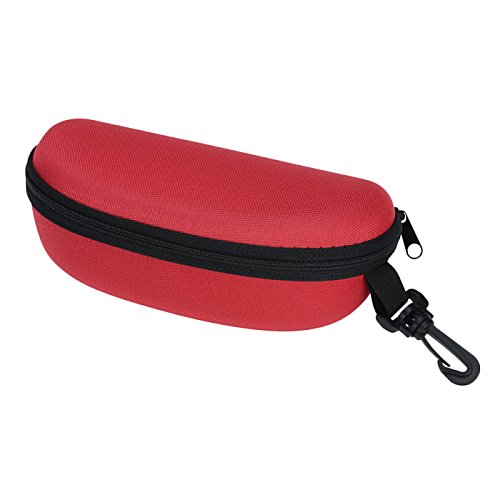 Additional Image 2 - a red case with a black zipper