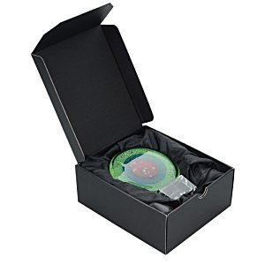 Additional Image 2 - a black box with a green circle in it