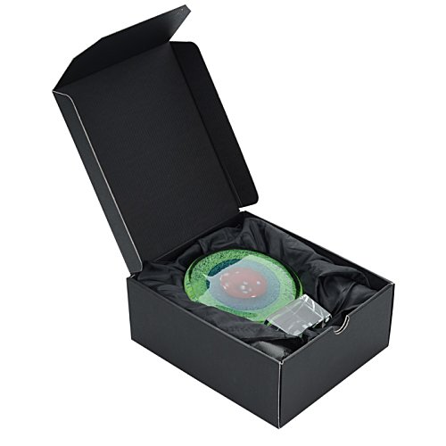 Additional Image 2 - a black box with a green circle in it