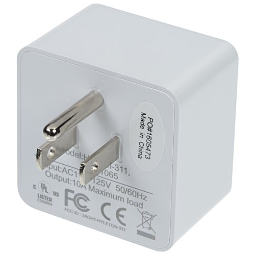 Additional Image 1 - a white cube with a plug