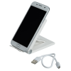 View Image 5 of 6 of Convertible Phone Stand Wireless Charger - 24 hr