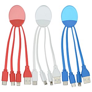 Additional Image 4 - a group of colorful usb cables