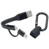 View Image 4 of 5 of Rio Duo Charging Cable Carabiner