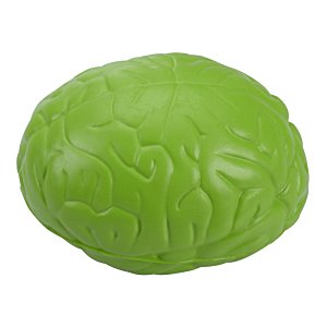 Additional Image 1 - a green object with a brain pattern