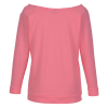 Additional Image 2 - a pink shirt with long sleeves