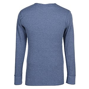 Additional Image 2 - a blue long sleeved shirt
