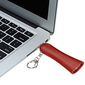 Additional Image 2 - a key chain on a laptop