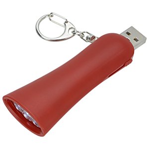 Additional Image 4 - a red usb flash drive