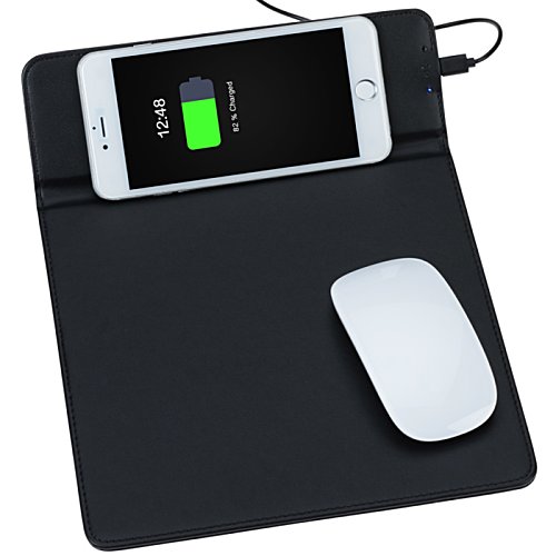 Additional Image 3 - a mouse pad with a phone on it