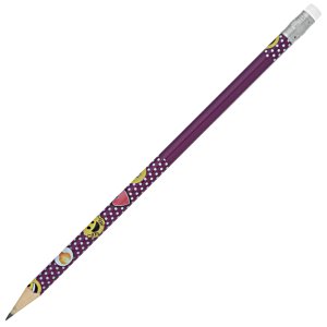 Additional Image 1 - a purple pencil with a white eraser