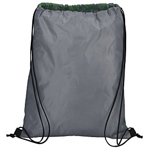Additional Image 2 - a grey bag with string