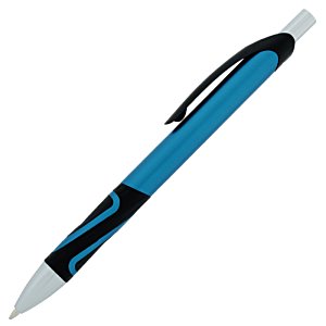 Additional Image 4 - a blue pen with black handle