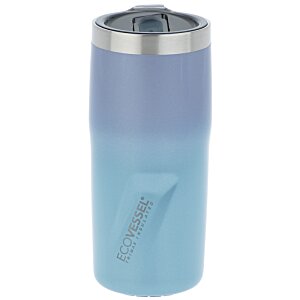 Additional Image 1 - a blue and silver tumbler