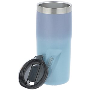 Additional Image 3 - a blue and grey tumbler