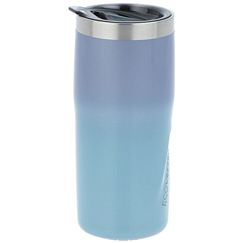 Additional Image 2 - a blue and silver tumbler