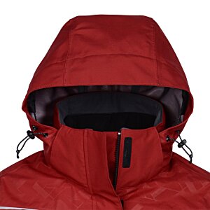 Additional Image 2 - a red jacket with a hood
