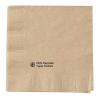 View Image 2 of 3 of Kraft Beverage Napkin - 1-ply - Low Qty - Foil