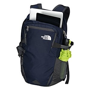 Additional Image 1 - a blue backpack with a green strap